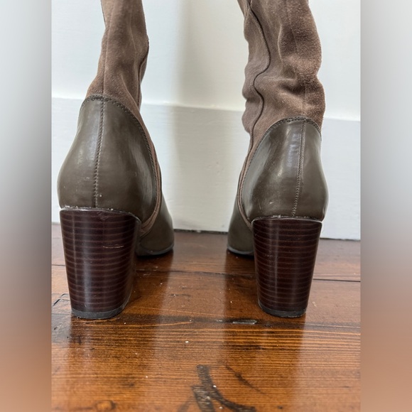 Calvin Klein leather and suede boots - Picture 4 of 8